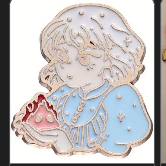 sophie howls moving castle ghibli enamel pin - Picture 1 of 3